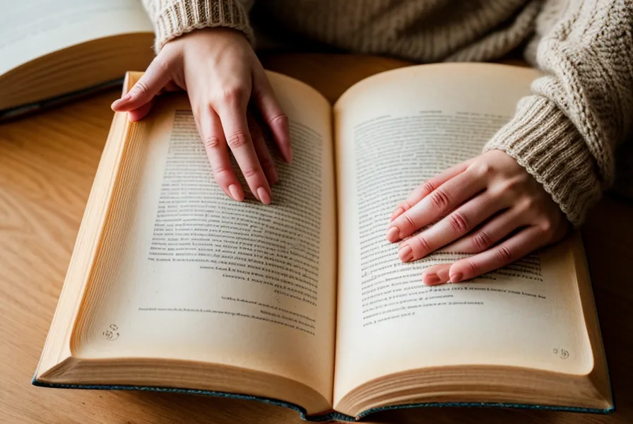 Un coussin sous les coudes pour soutenir un livre et limiter les douleurs cervicales en lisant