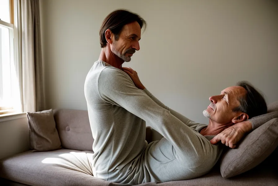 Se relever du canapé sans raideur, un signe de bien-être du dos retrouvé grâce à une meilleure posture