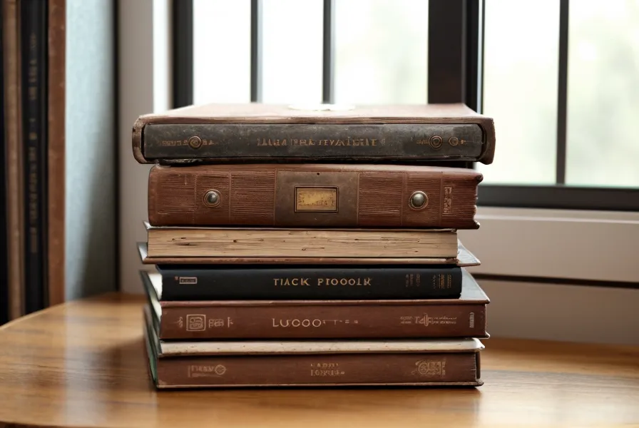 Installation artisanale d'ergonomie portable, ordinateur surélevé par des livres pour soulager la posture de bureau